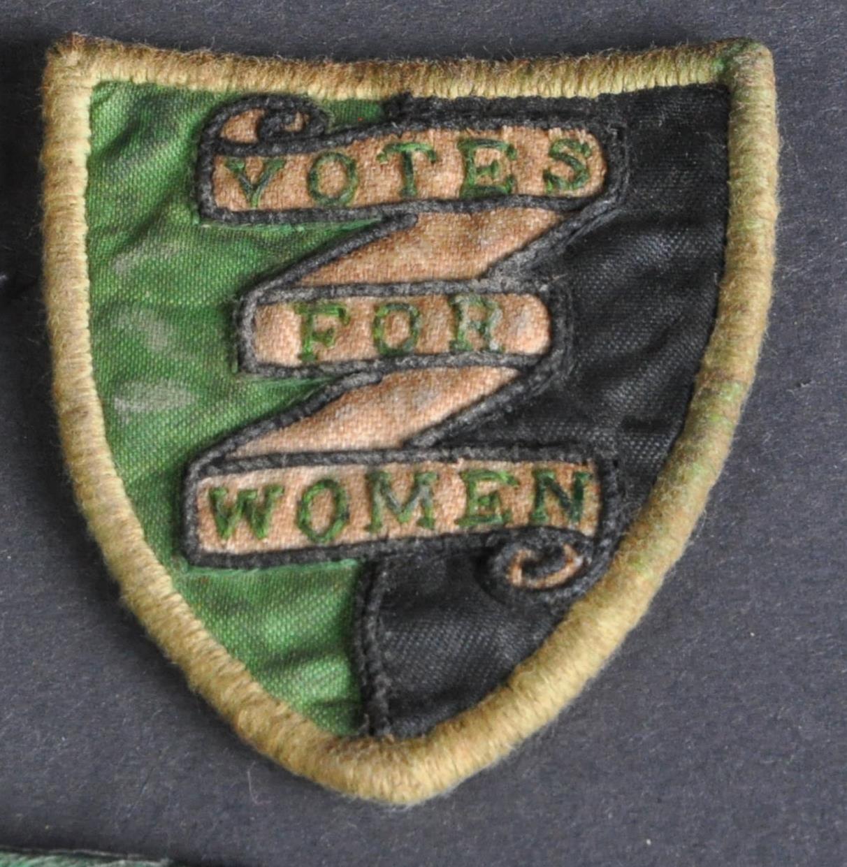 SUFFRAGETTE INTEREST - COLLECTION OF CLOTH PATCHES - Image 3 of 4