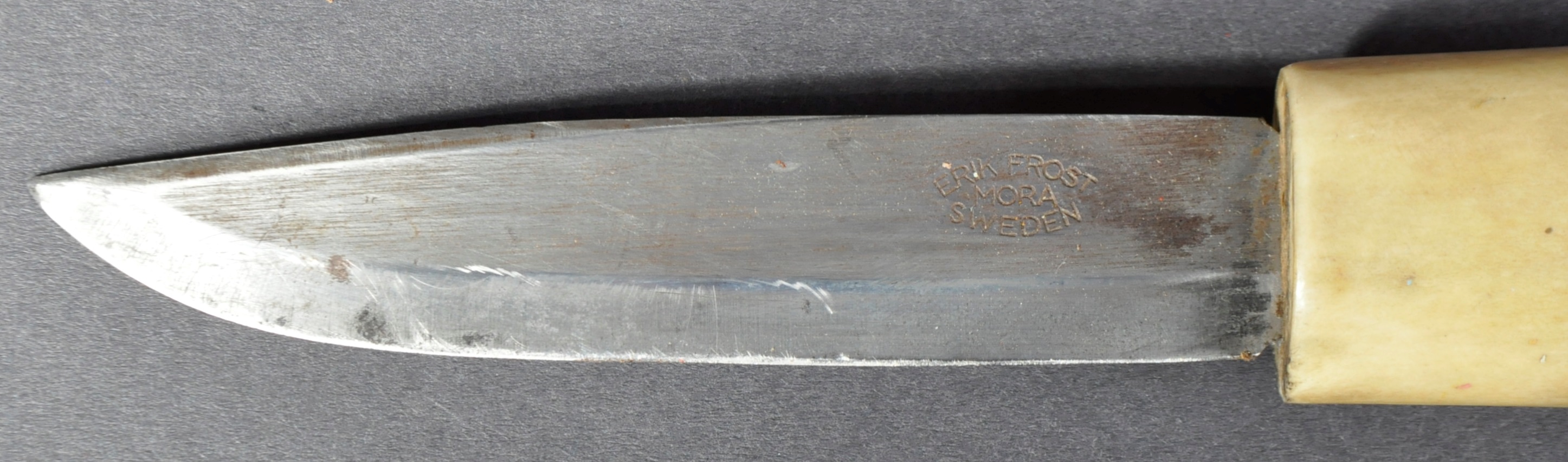 ERIK FROST - MORA - SWEDEN - ANTLER HANDLED DAGGER / KNIFE - Image 3 of 5