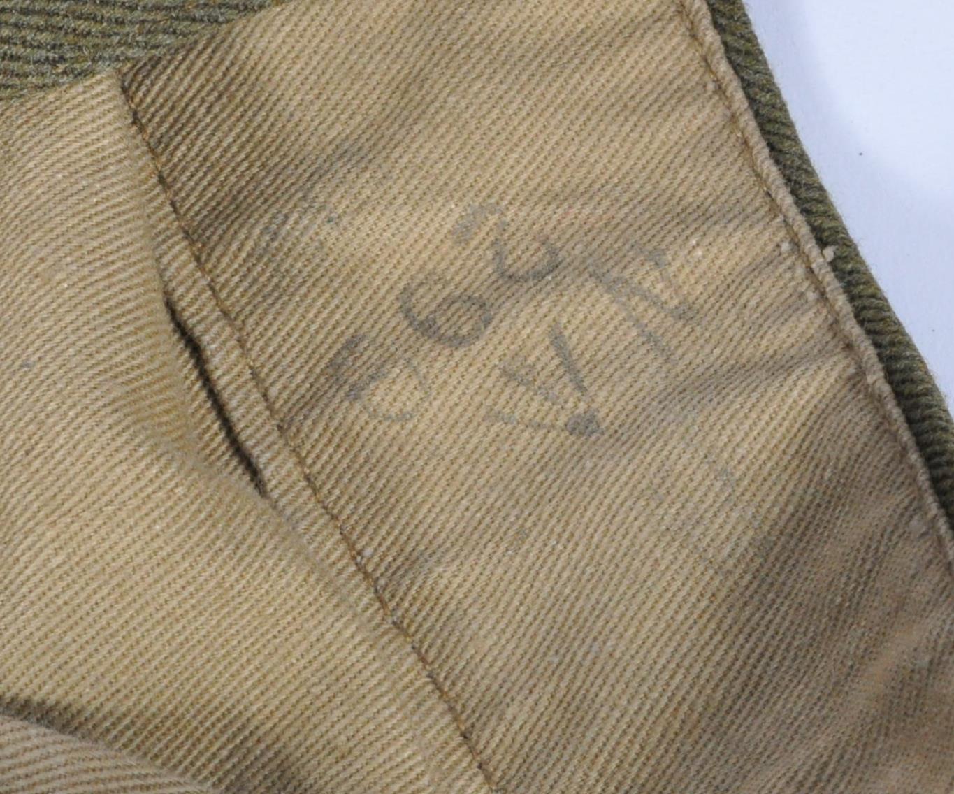 WWII SECOND WORLD WAR BRITISH ARMY UNIFORM BREECHES / TROUSERS - Image 6 of 6