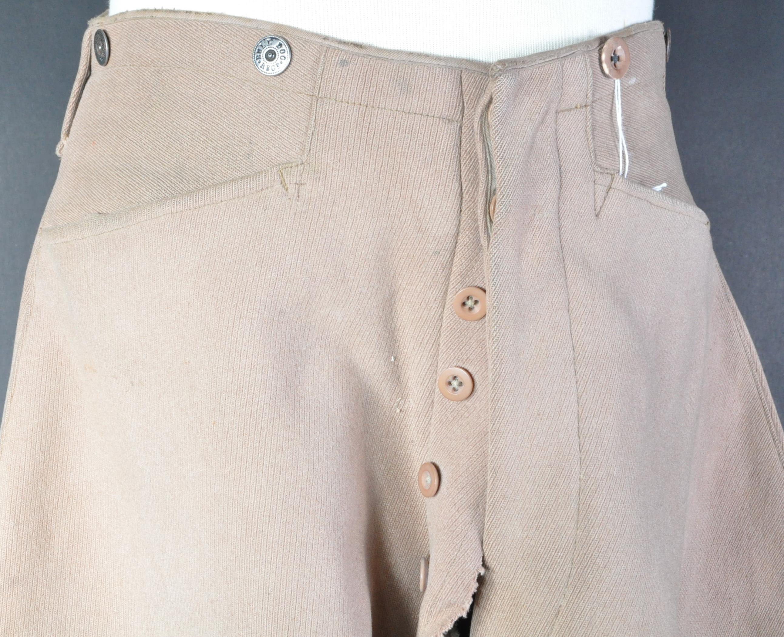 WWII SECOND WORLD WAR MILITARY BREECHES / TROUSERS - Image 4 of 8