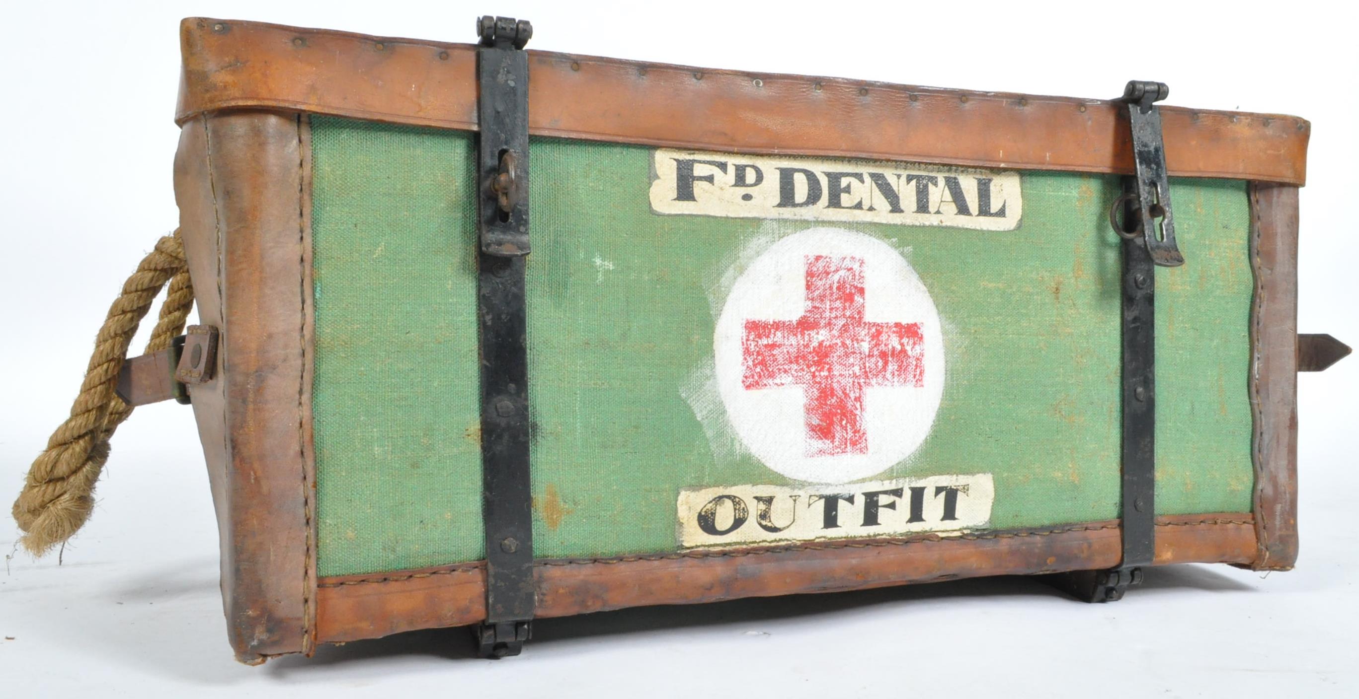 WWII SECOND WORLD WAR FIRST AID ' DENTAL OUTFIT ' AIR DROP BOX