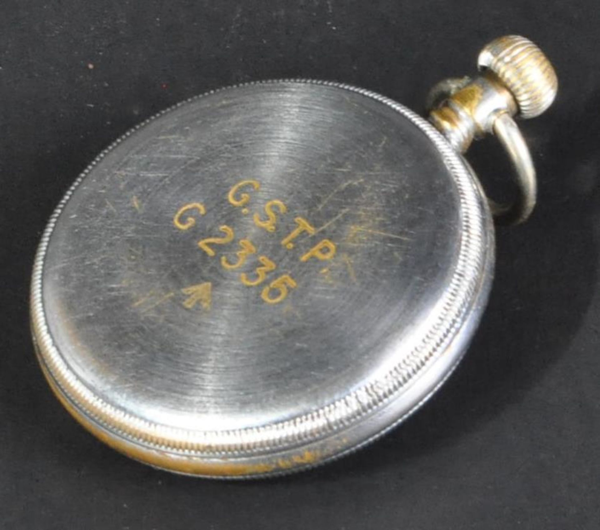 WWII SECOND WORLD WAR GSTP POCKET WATCH & PHOTOGRAPH - Image 4 of 4