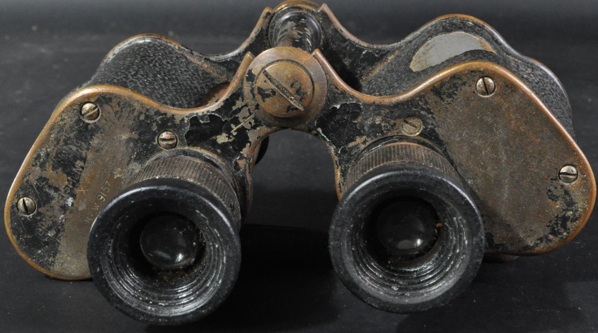 WWI FIRST WORLD WAR - ENGRAVED SHELL & BINOCULARS - Image 5 of 7