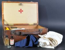 WWII SECOND WORLD WAR NURSES FIRST AID BOX - VIOLET CAMP