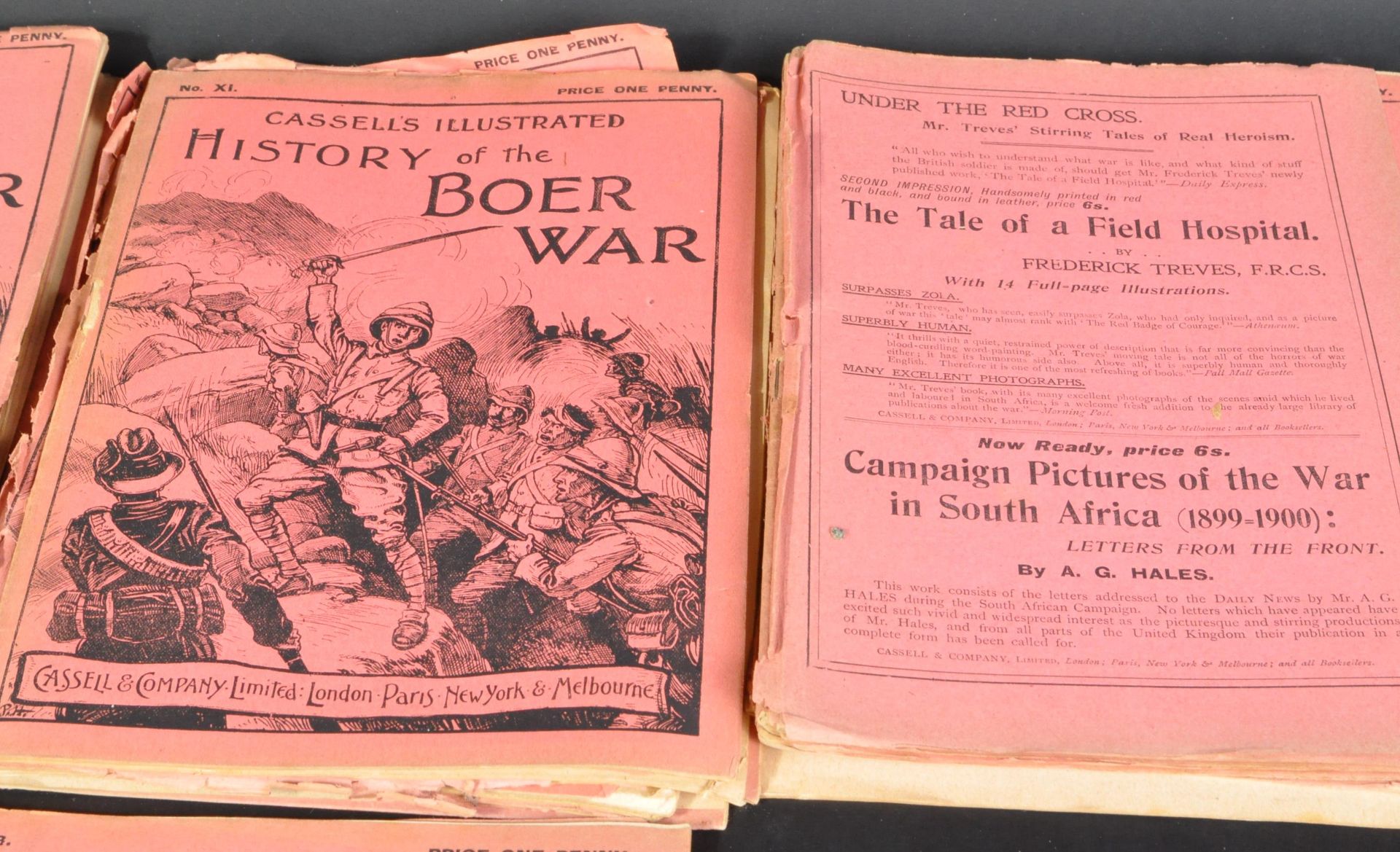 BOER WAR - COLLECTION OF CASSELL'S ILLUSTRATED HISTORY MAGAZINES - Image 3 of 9