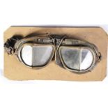 DAMBUSTERS / 617 SQN - PAIR OF FLYING GOGGLES FROM WRECKAGE