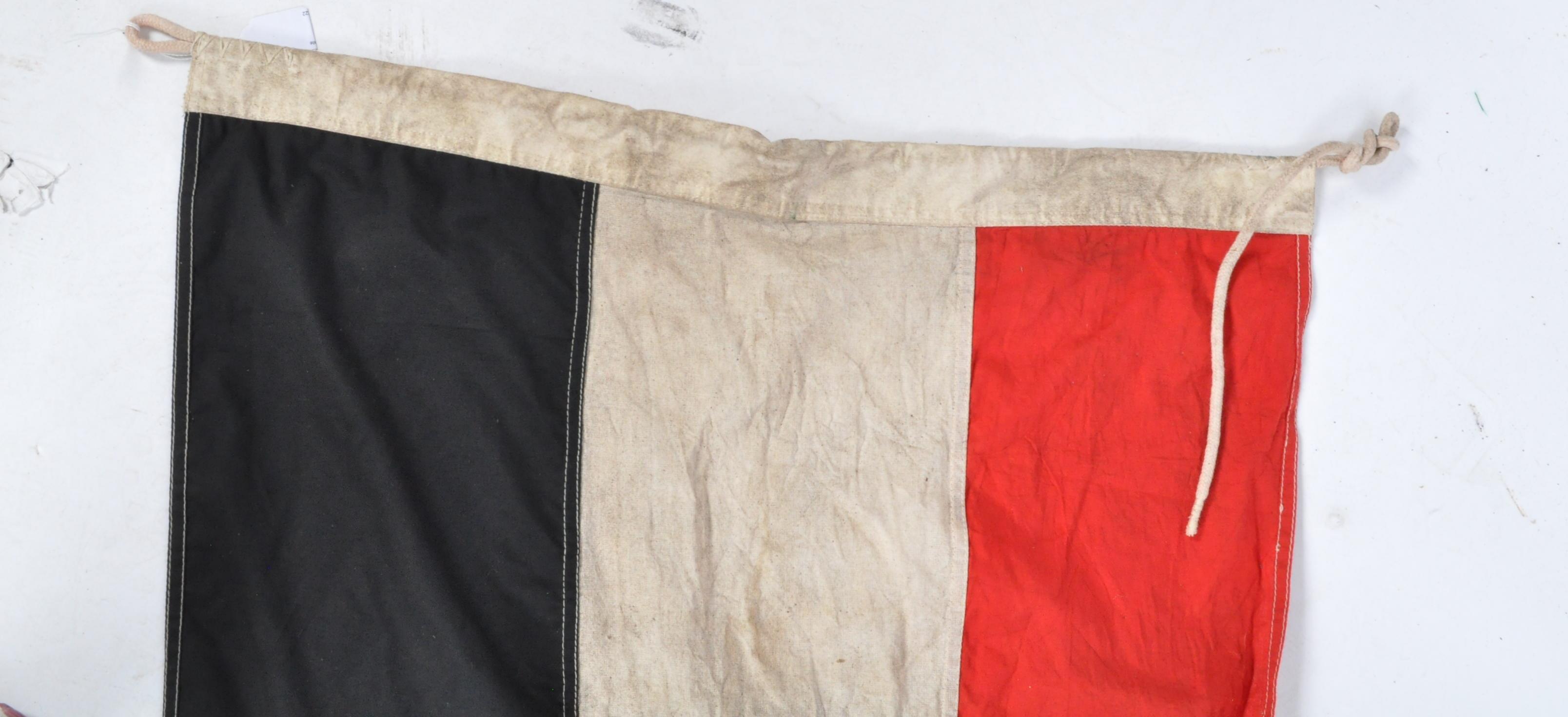 WWI FIRST WORLD WAR IMPERIAL GERMAN NAVY KRIEGSMARINE FLAG - Image 4 of 5
