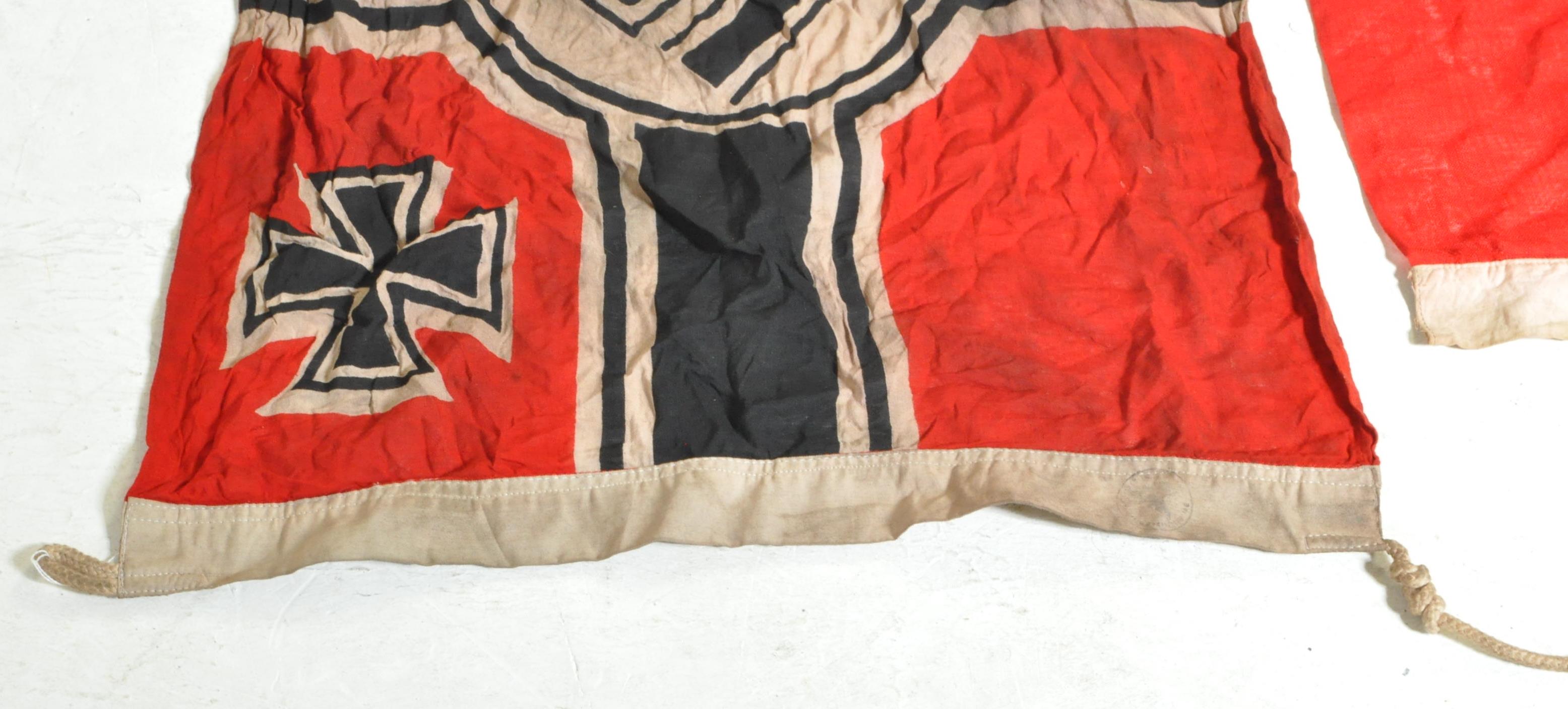 WWII INTEREST - THIRD REICH NAZI GERMAN KRIEGSMARINE FLAG - Image 4 of 5