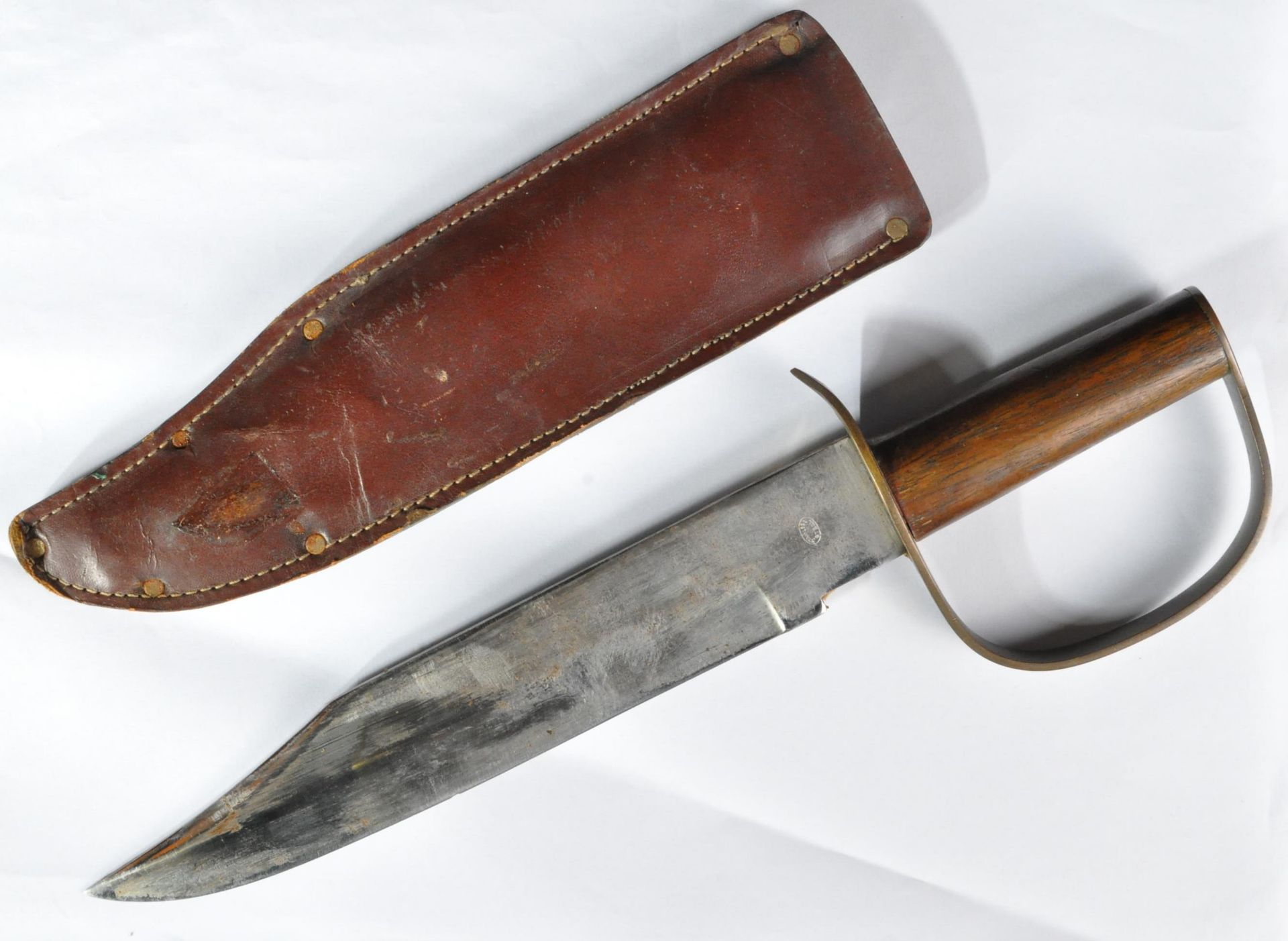 WWII SECOND WORLD WAR LARGE BOWIE / JUNGLE KNIFE