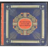 ORIGINAL WWI IMPERIAL GERMAN KRIEGSMARINE CIGARETTE CARD ALBUM - COMPLETE