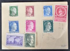 COLLECTION OF PRE-WWII ADOLF HITLER THIRD REICH STAMPS