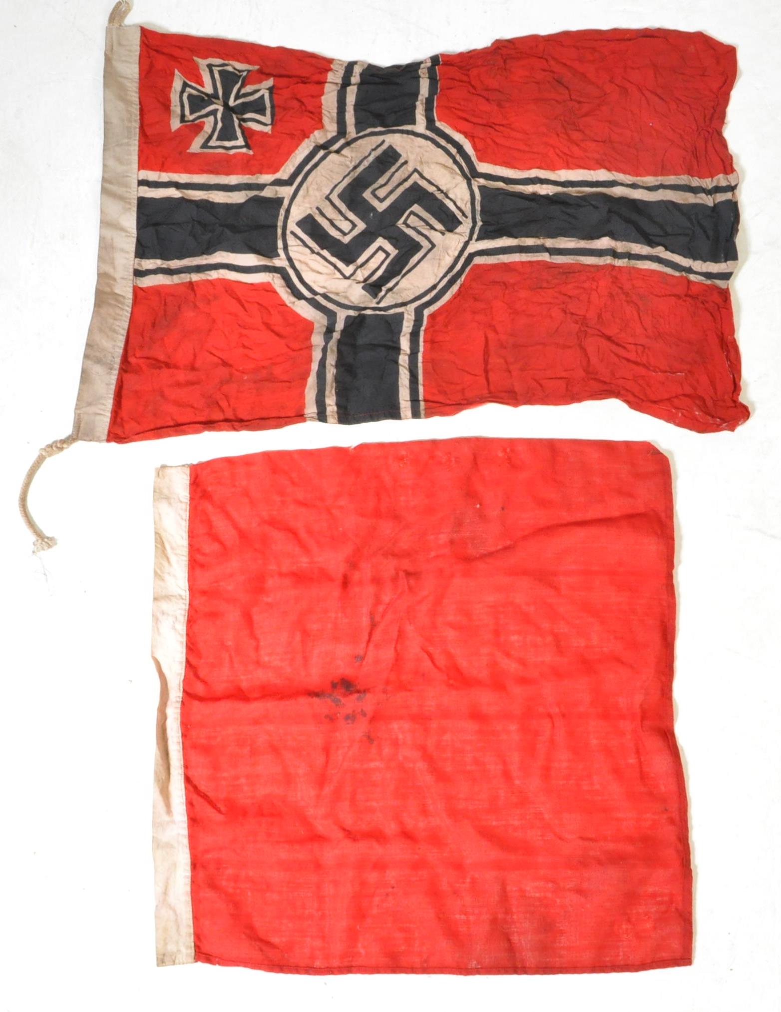 WWII INTEREST - THIRD REICH NAZI GERMAN KRIEGSMARINE FLAG