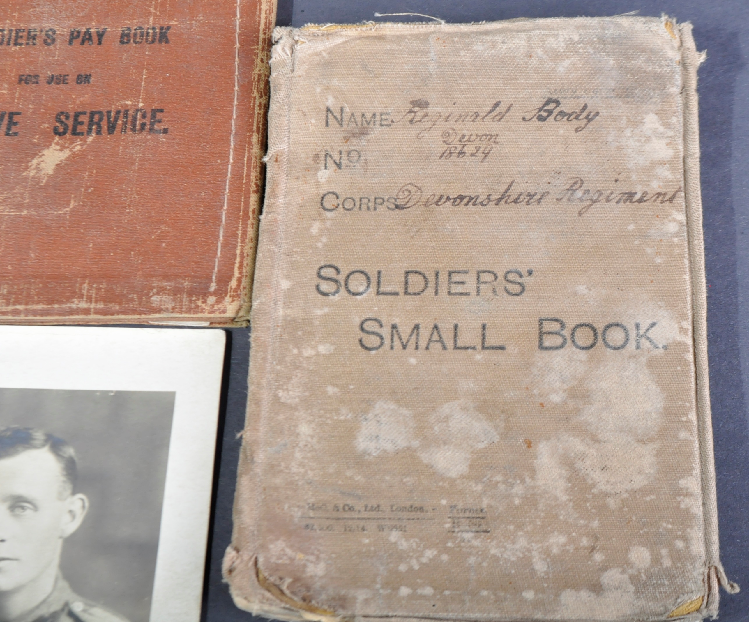 WWI FIRST & WWII SECOND WORLD WAR SOLDIER'S EFFECTS - DEVONSHIRE - Image 4 of 5
