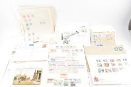 SOUTH AFRICA - STAMP AND POSTCARD COLLECTION.