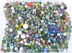 LARGE COLLECTION OF VICTORIAN AND LATER MARBLES