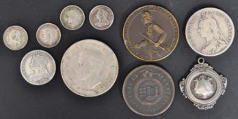 A COLLECTION 19TH & 20TH CENTURY COINS & TOKENS