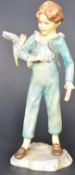 20TH CENTURY ROYAL WORCESTER FIGURINE 'THE PARAKEET'