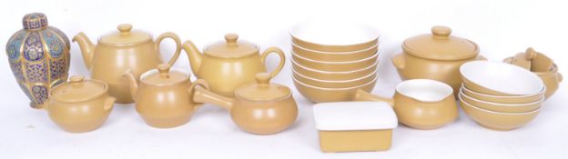 1970S DENBY ODE PATTERN DINNER & TEA SERVICE