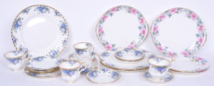 COLLECTION OF VINTAGE 20TH CENTURY ROYAL ALBERT MOONLIGHT ROSE PORCELAIN