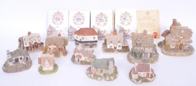 COLLECTION OF LILLIPUT LANE COTTAGE ORNAMENTS