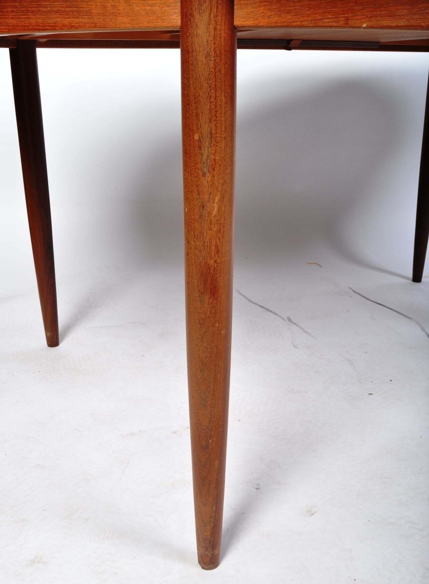 VICTOR B WILKINS - G PLAN - FRESCO - 1960'S TEAK DINING TABLE - Image 4 of 7