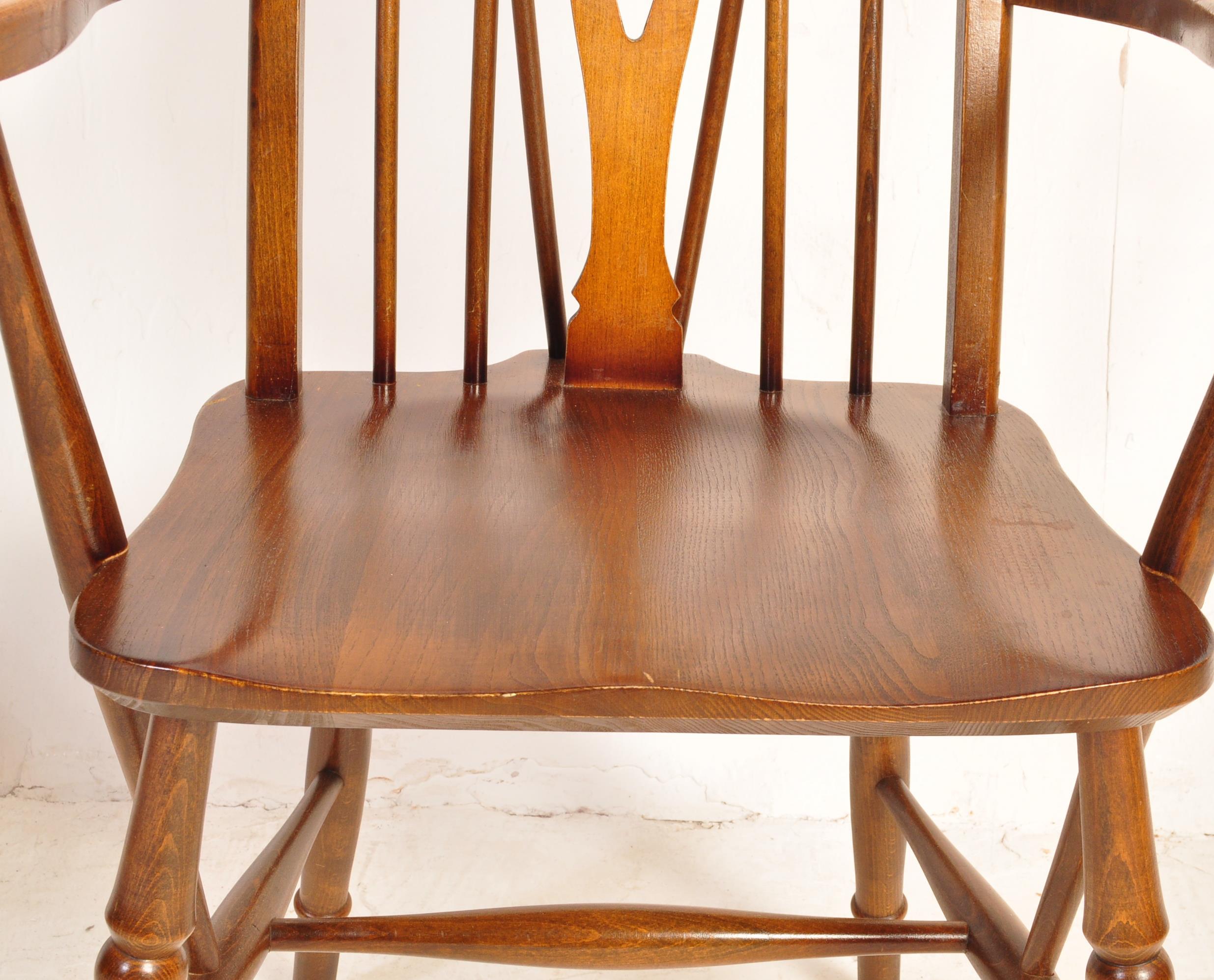 WOOD BROS OLD CHARM JACOBEAN REVIVAL DINING TABLE CHAIRS - Image 19 of 20