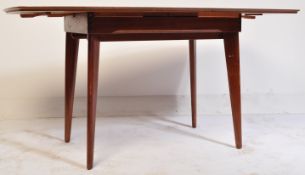 MID CENTURY 1950'S TEAK EXTENDING DINING ROOM TABLE