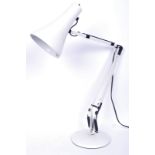 20TH CENTURY HERBERT TERRY WHITE TYPE ANGLEPOISE DESK LAMP