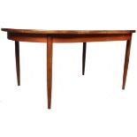 VICTOR B WILKINS - G PLAN - FRESCO - 1960'S TEAK DINING TABLE