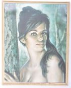 JH LYNCH - 20TH CENTURY RETRO PORTRAIT PRINT OF TINA