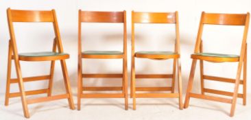 BEN CHAIRS - BENCHAIRS OF STOWE - 4 FOLDING DINING CHAIRS