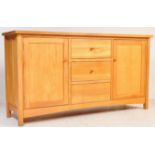 20TH CENTURY CHUNKY OAK FURNITURE LAND TYPE SIDEBOARD