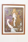 ALPHONSE MUCHA ORIGINAL ADVERTISEMENT LITHOGRAPH