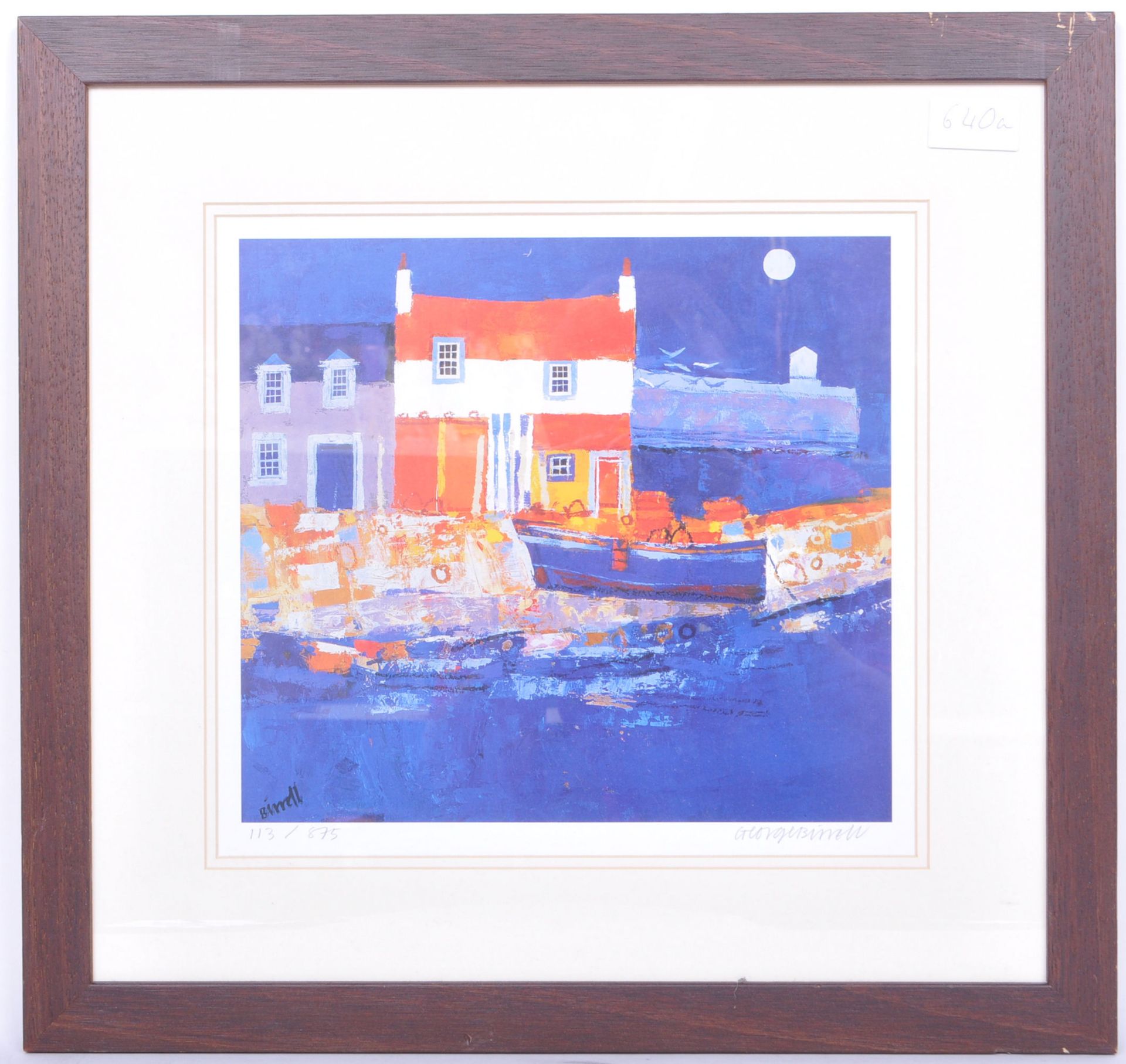 1980S GEORGE BIRRELL LIMITED EDITION PRINT