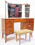 WRIGHTON FURNITURE - MID CENTURY TEAK DRESSING TABLE