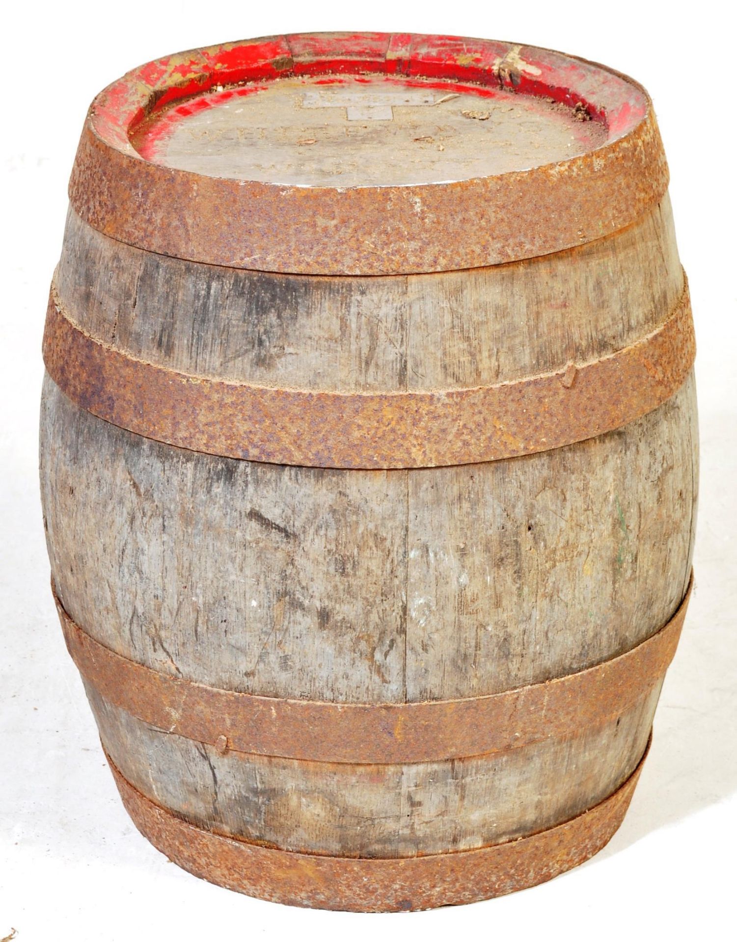 VINTAGE OAK BARREL CASED BARREL WHITEWAYS SHERRY CASK - Image 2 of 8