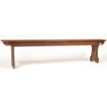 EARLY 20TH CENTURY 1910 ECCLESIASTICAL BENCH