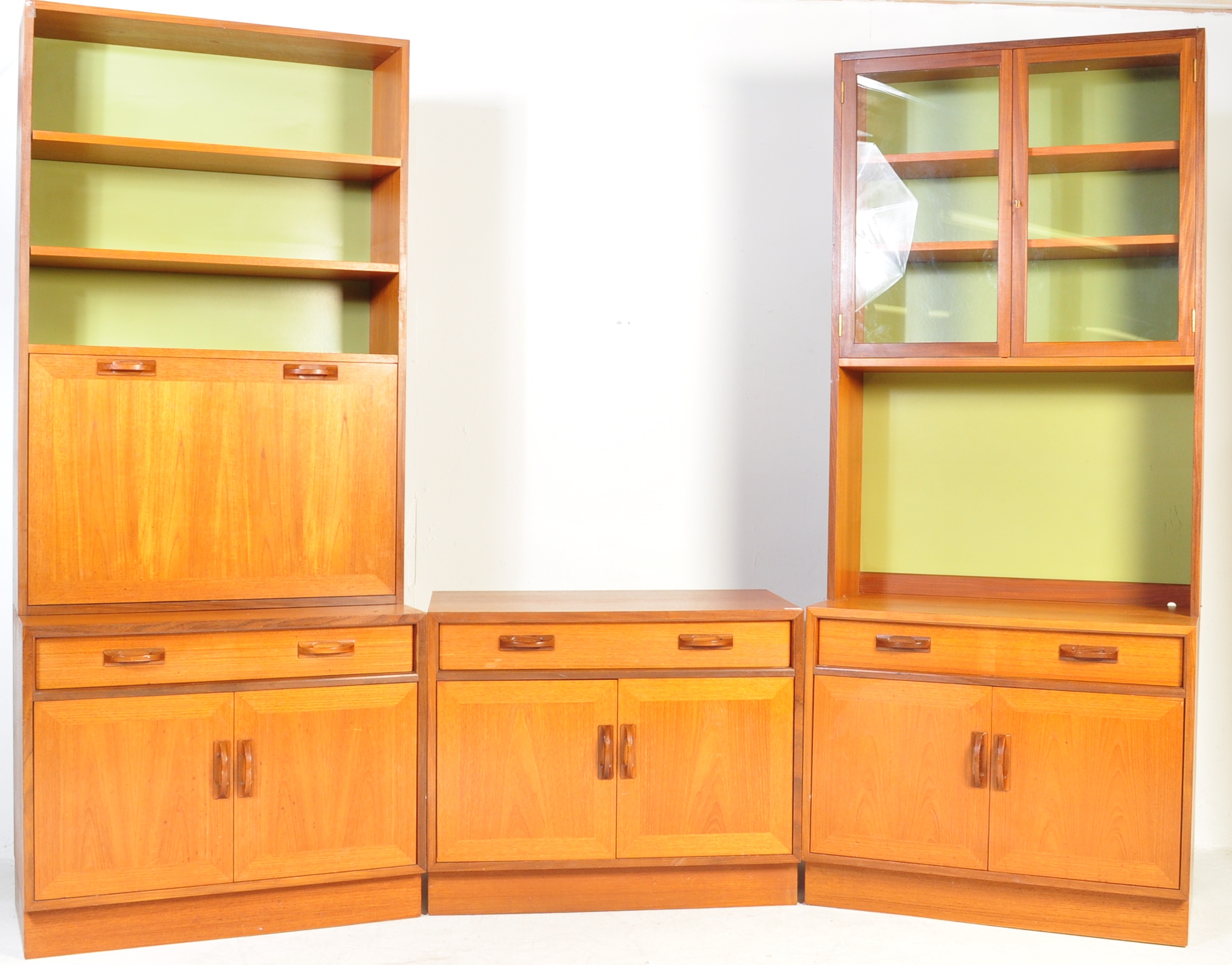 MID CENTURY RETRO TEAK WOOD G-PLAN MODULAR UNITS