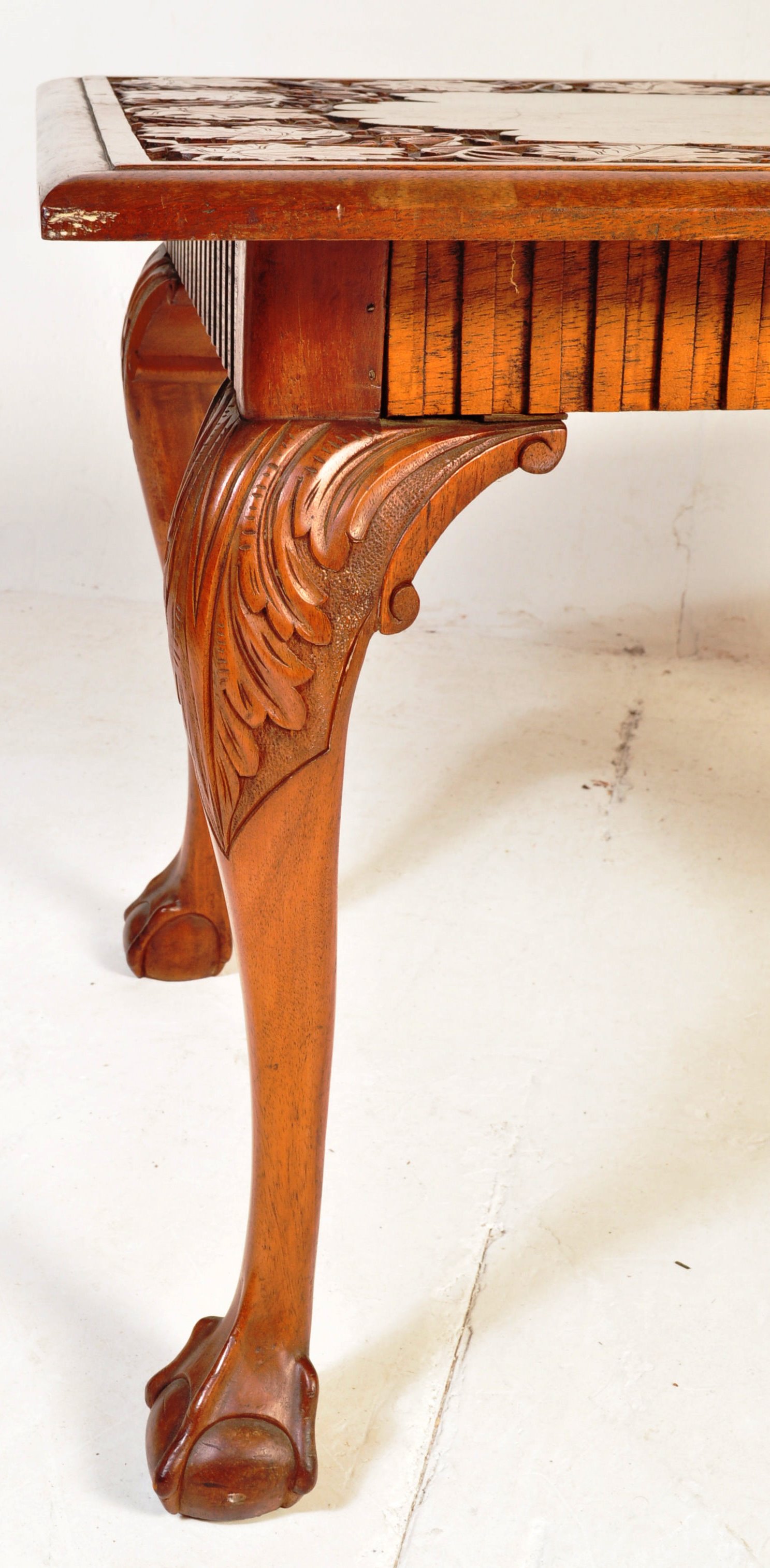 20TH CENTURY LENORA OAK TABLE - Image 5 of 8