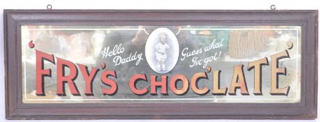 OF ADVERTISING INTEREST - FRYS CHOCOLATE POINT OF SALE SHOP DISPLAY SIGN