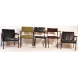 MANNER OF REMPLOY - METAL FRAME LOUNGE CHAIRS / ARMCHAIRS