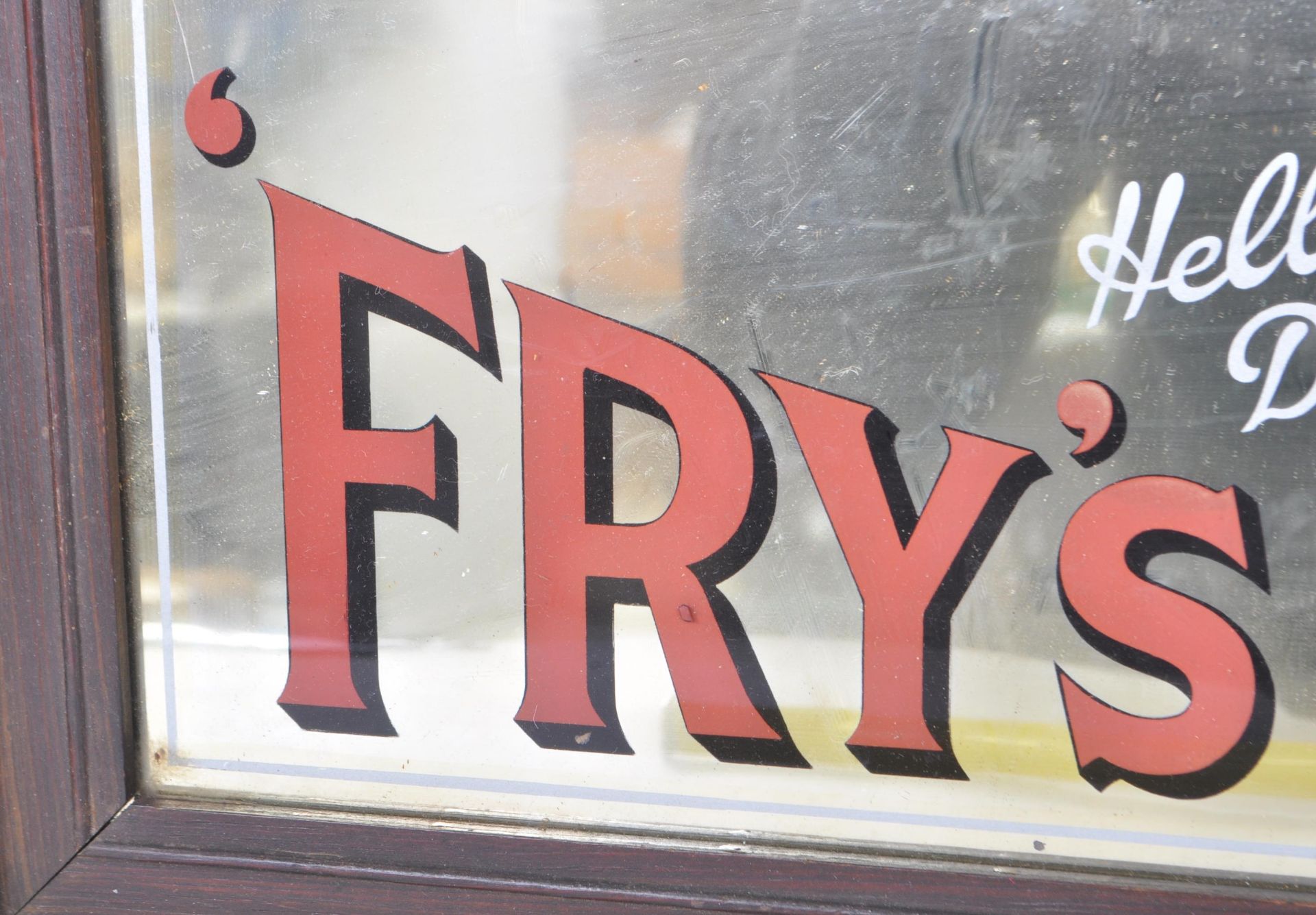 OF ADVERTISING INTEREST - FRYS CHOCOLATE POINT OF SALE SHOP DISPLAY SIGN - Image 3 of 4