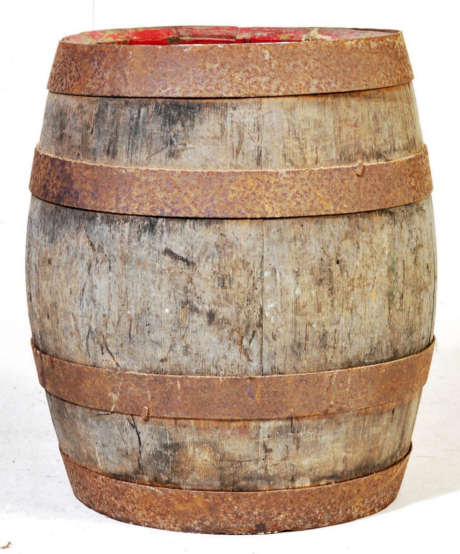 VINTAGE OAK BARREL CASED BARREL WHITEWAYS SHERRY CASK