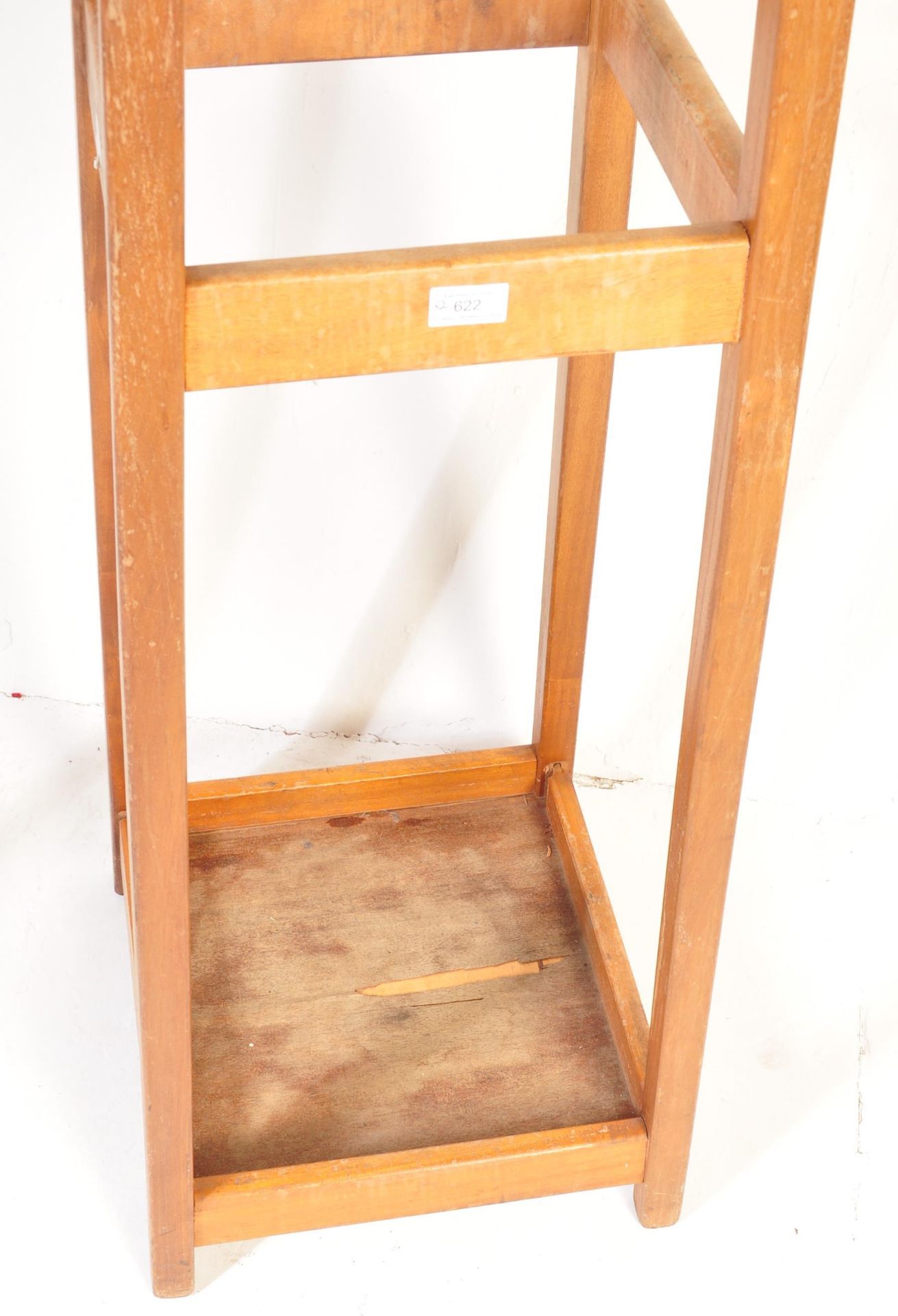 VINTAGE 20TH CENTURY OAK COAT STAND & ANOTHER - Image 5 of 6