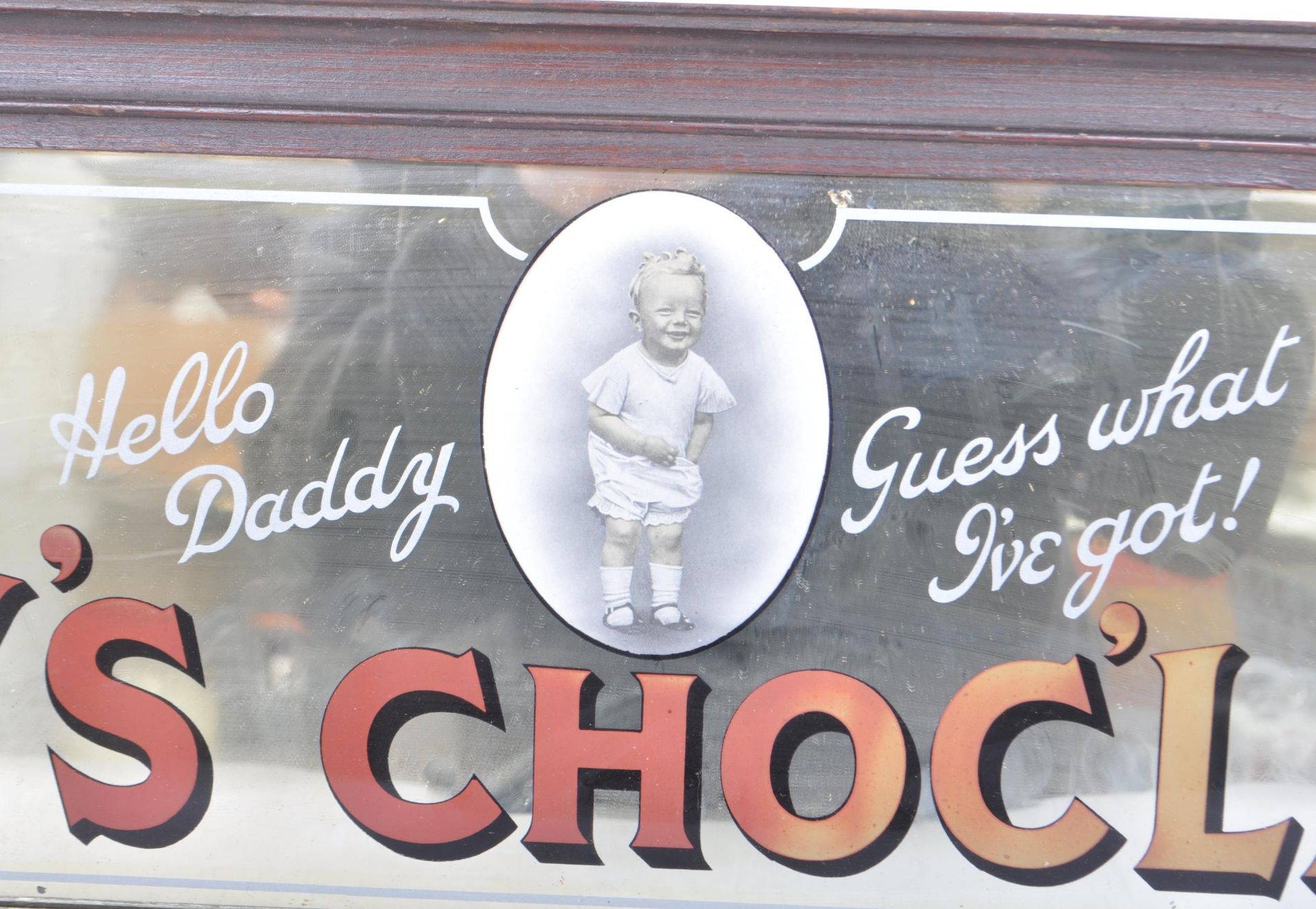 OF ADVERTISING INTEREST - FRYS CHOCOLATE POINT OF SALE SHOP DISPLAY SIGN - Image 2 of 4