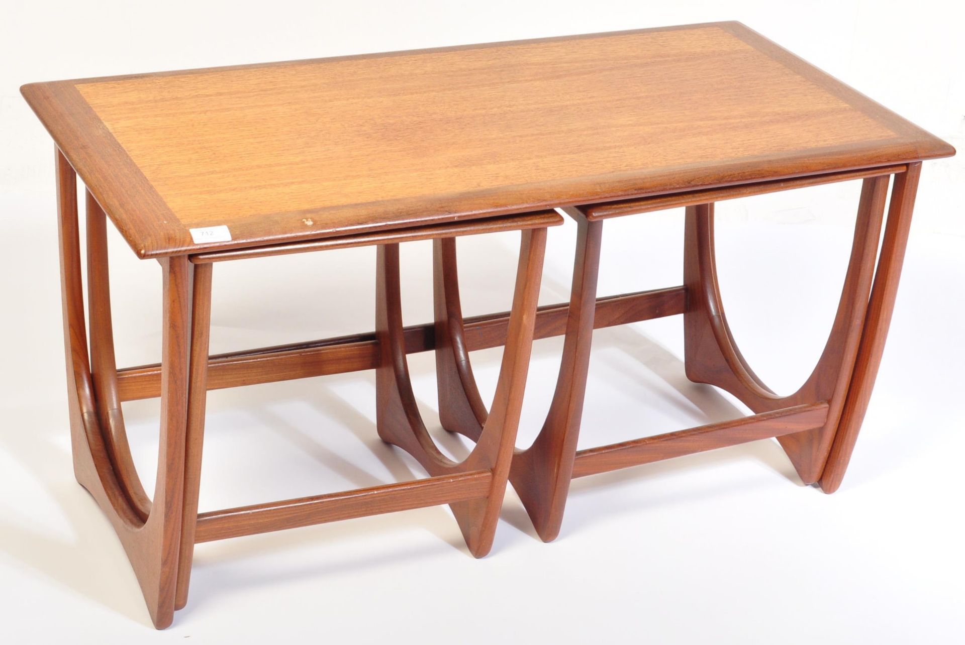 G-PLAN MID CENTURY TEAK WOOD NEST OF GRADUATING TABLES - Image 2 of 6