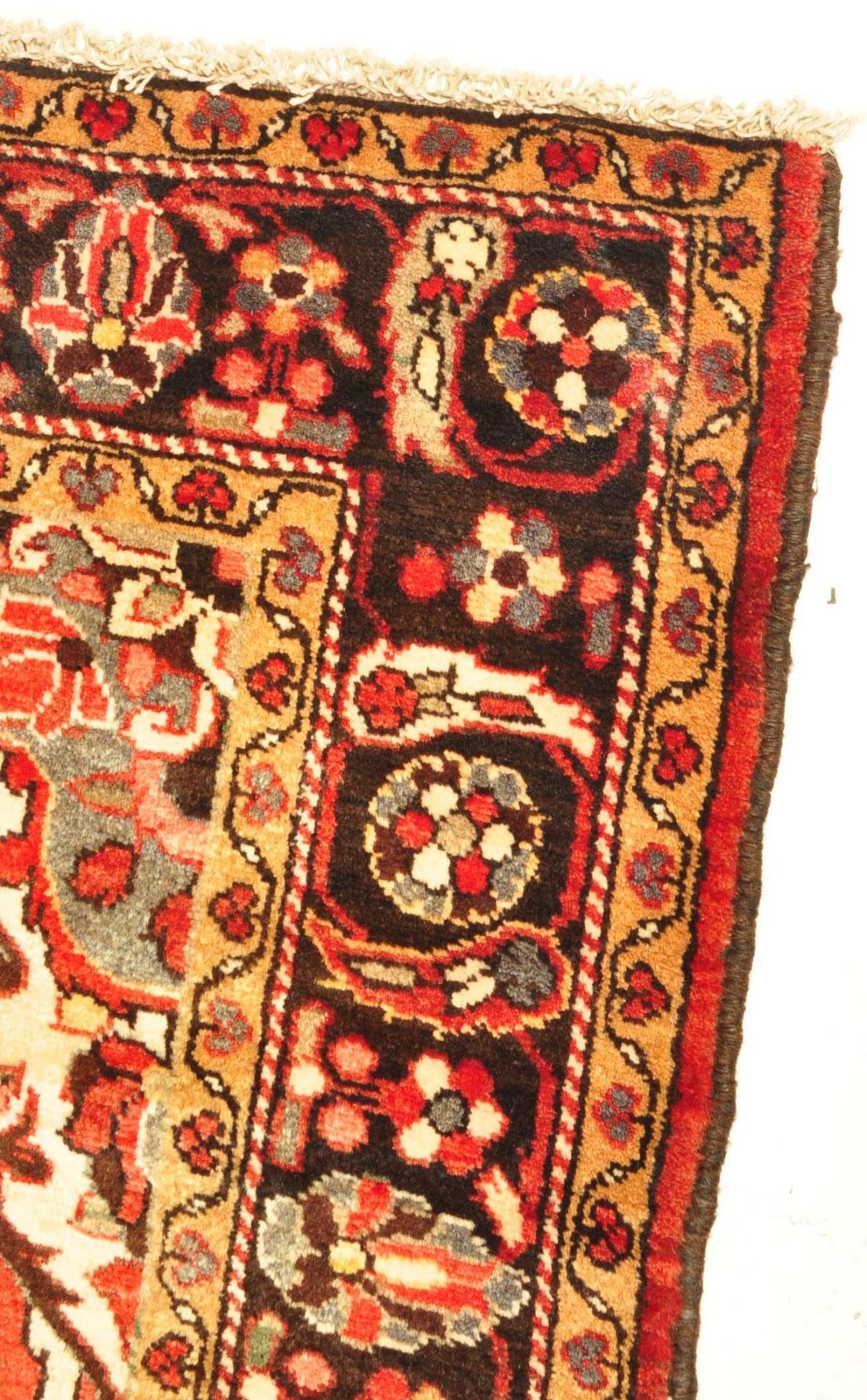 20TH CENTURY PERSIAN ISLAMIC HAND MADE LILHAN RUG - Image 5 of 6