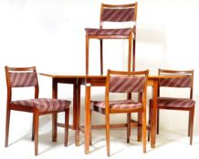 G-PLAN TEAK WOOD DINING ROOM TABLE & CHAIRS SUITE