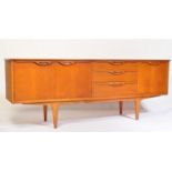 MID CENTURY TEAK WOOD SIDEBOARD CREDENZA