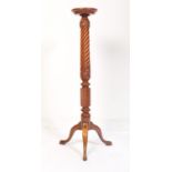 VICTORIAN 19TH CENTURY MAHOGANY TORCHERE PLANT STAND